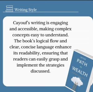 review for on the path to wealth by Carmel Cayouf