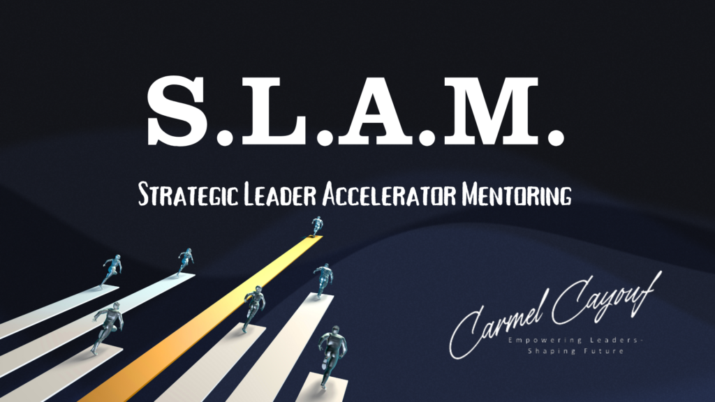 Discover Carmel Cayouf’s SLAM Program—your path to becoming a transformational leader. Enhance strategic thinking, leadership in action, and team motivation. Carmel Cayouf, Author, Business Consultant , Self Growth and Empowerment, Leadership Consultant, Leadership coaching session for strategic decision-making, SLAM, Redefine Leadership. Lead from Within Transformational Leadership, Redefine Leadership, Empower, Inspire, Drive Results, Strategic Clarity, Personal Mastery, Inside-Out Transformation, Leadership Revolution - terms and conditions 
