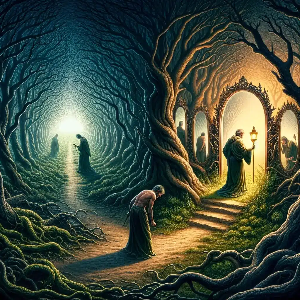 step out from the   darkness of ignorance into the light of knowledge 